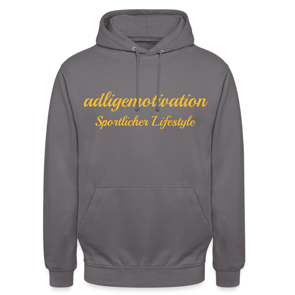 Sportlicher Lifestyle Hoodie - elephant grey