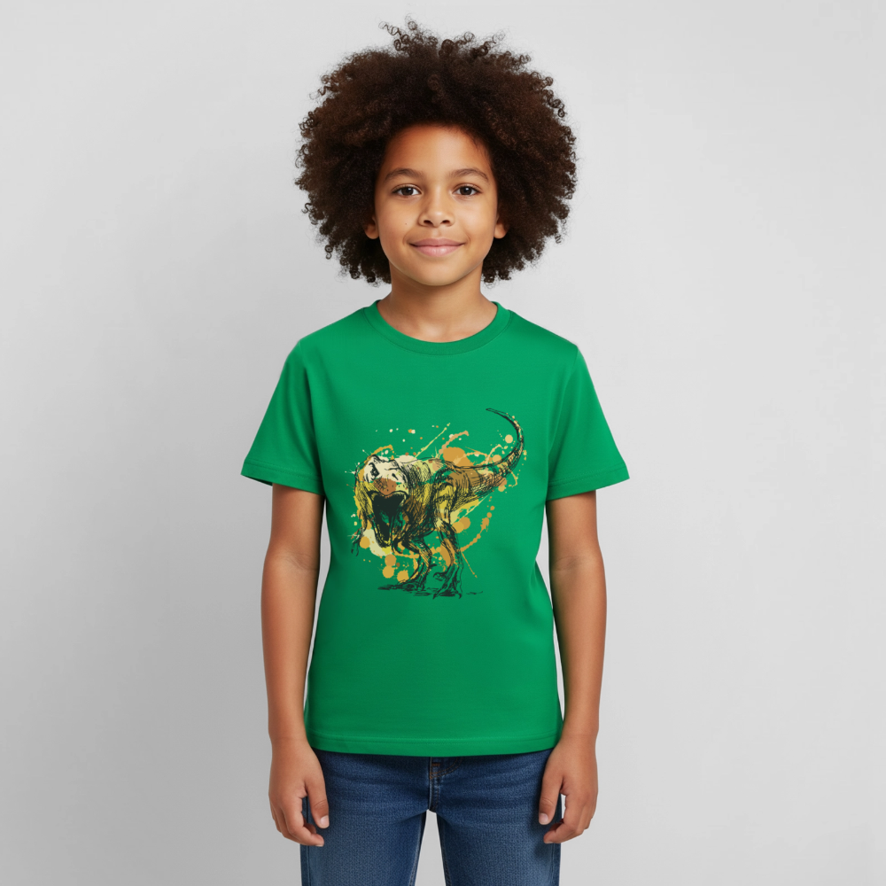 Dinosaurier Kinder T-Shirt - kelly green