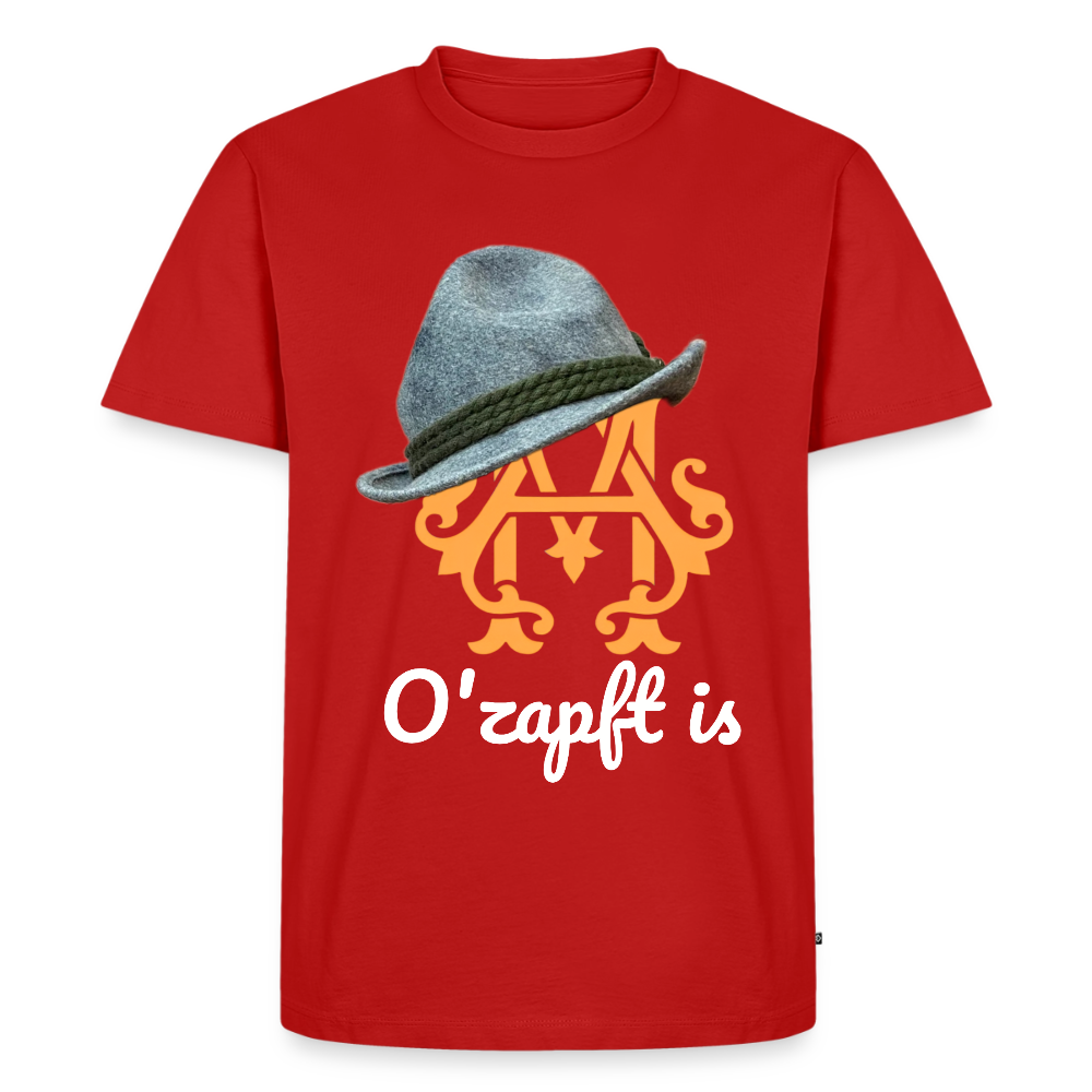 O´zapft is Premium T-Shirt - red