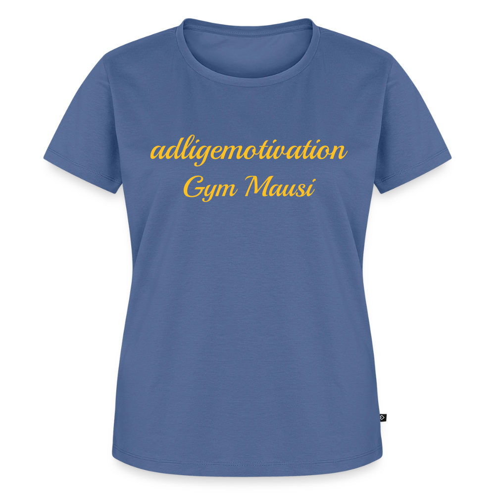 Gym Mausi Premium  T-Shirt - stone blue