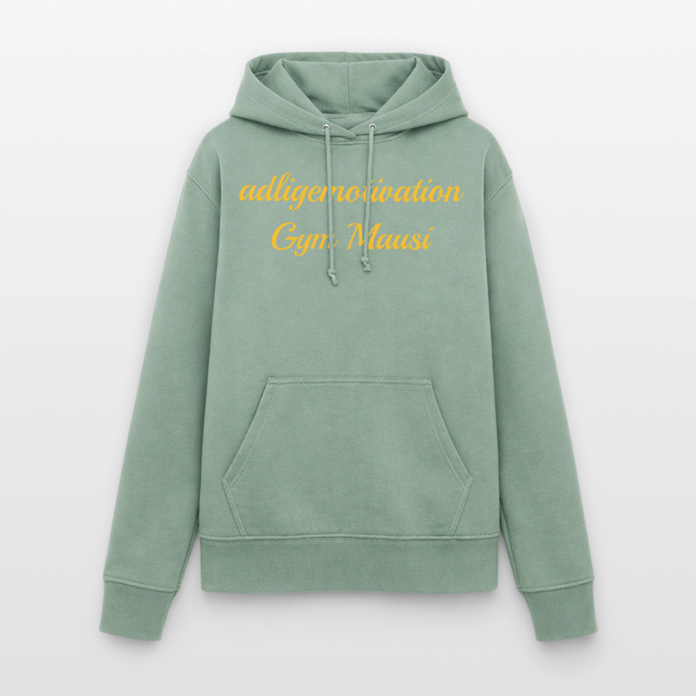 Gym Mausi Hoodie - steel green