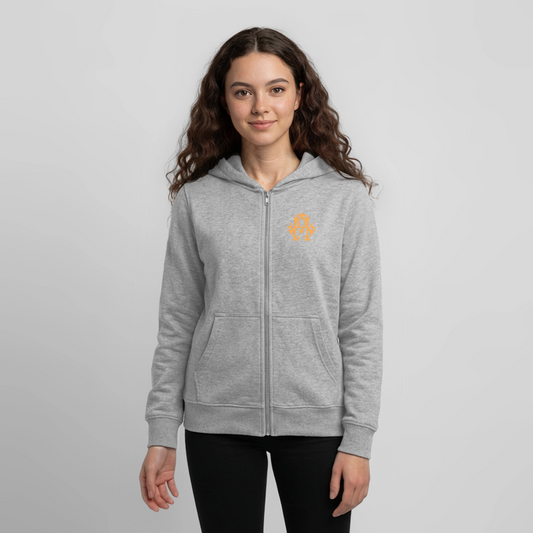 adligemotivation Premium Logo Teenager Sweatjacke - heather grey