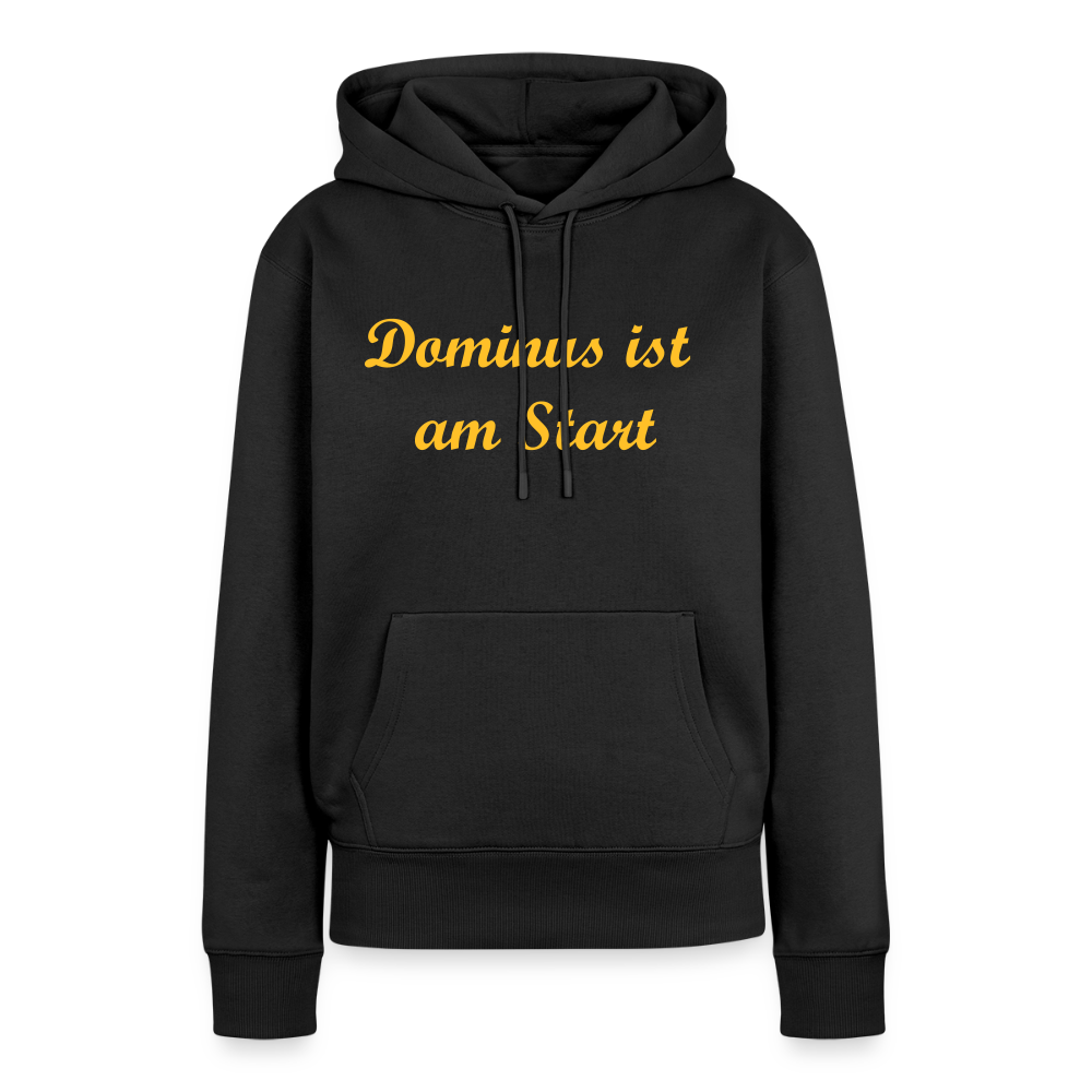 Dominus ist am Start Premium Hoodie Woman - black