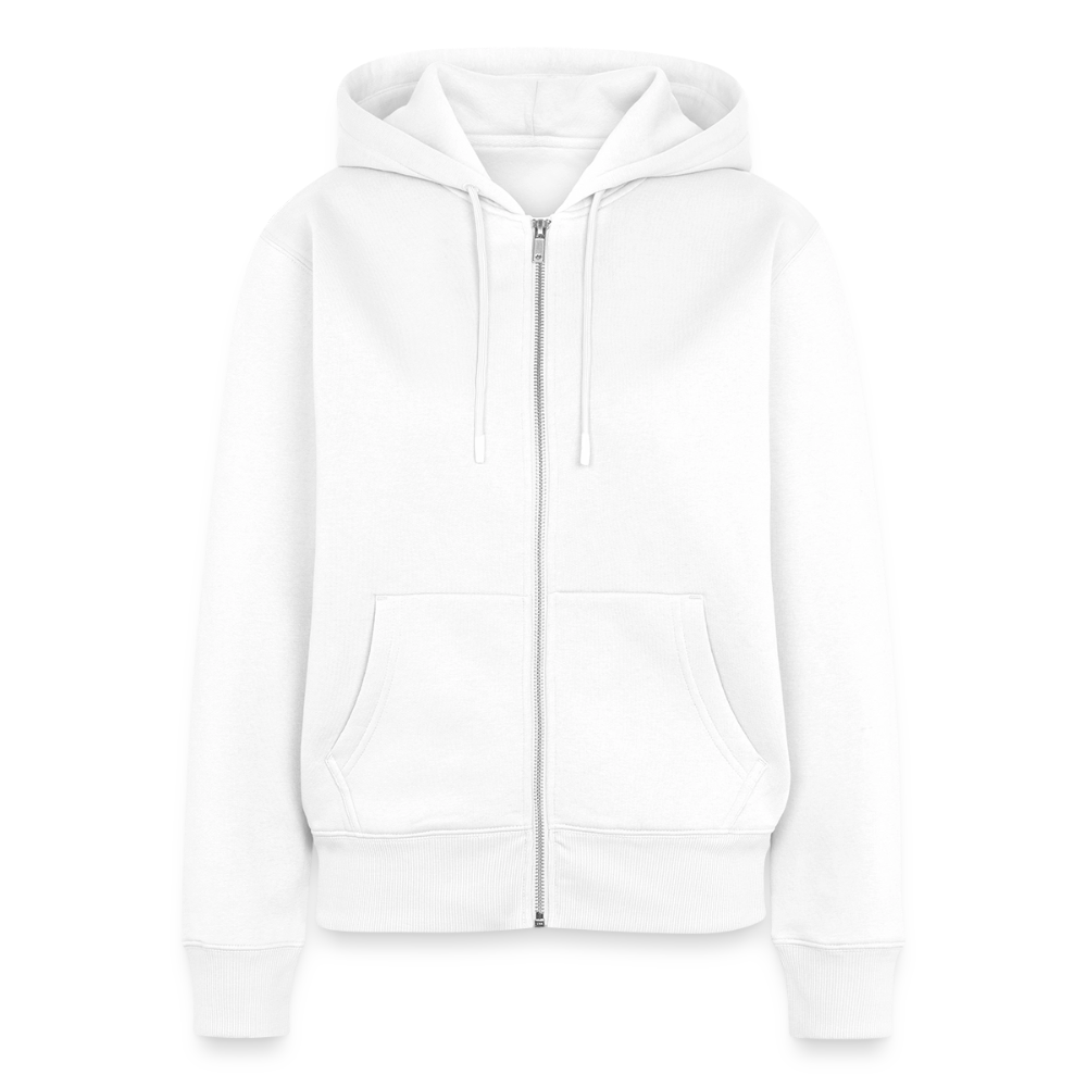 Love What You Do Premium Kapuzenjacke - white