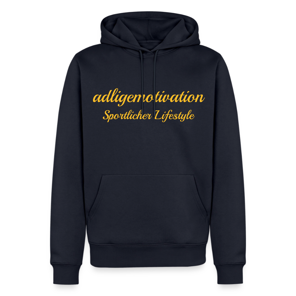 Sportlicher Lifestyle Premium Hoodie - navy