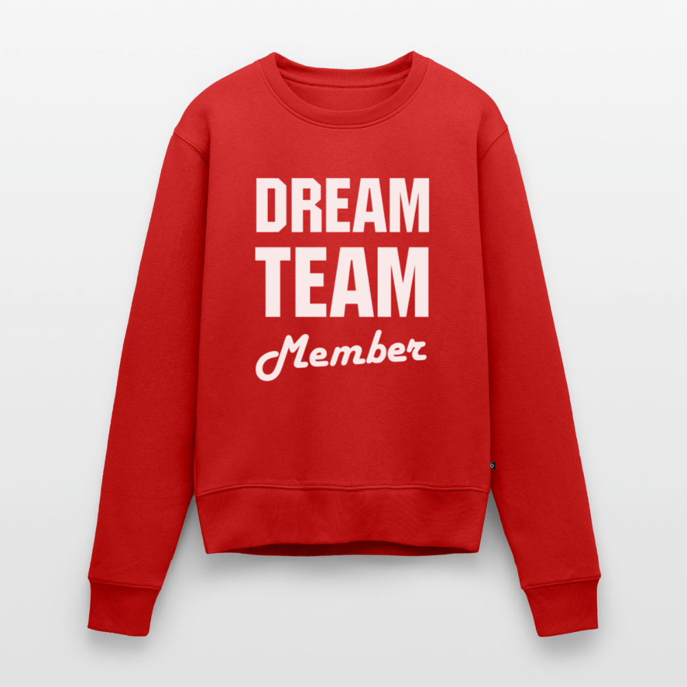 Dreamteam Premium Sweatshirt Woman - red