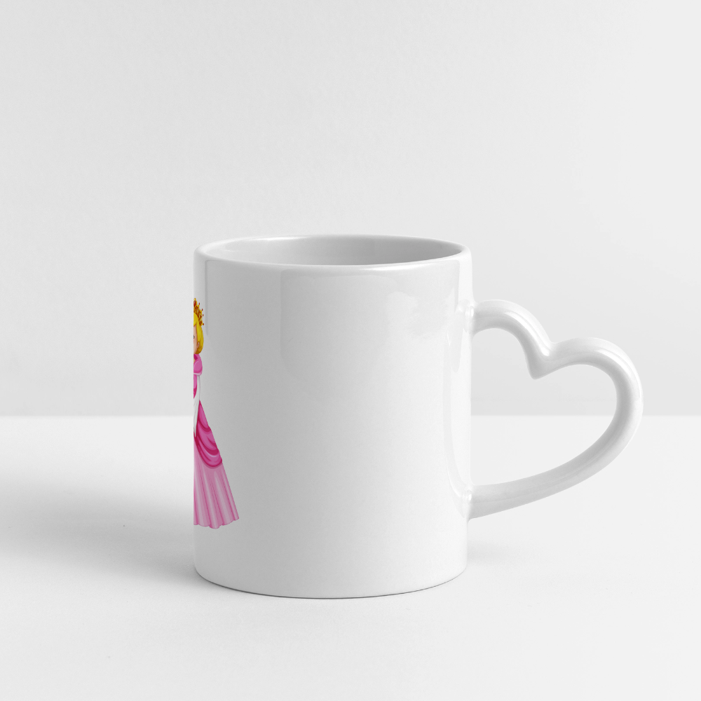 Prinzessin Keramik Tasse - white