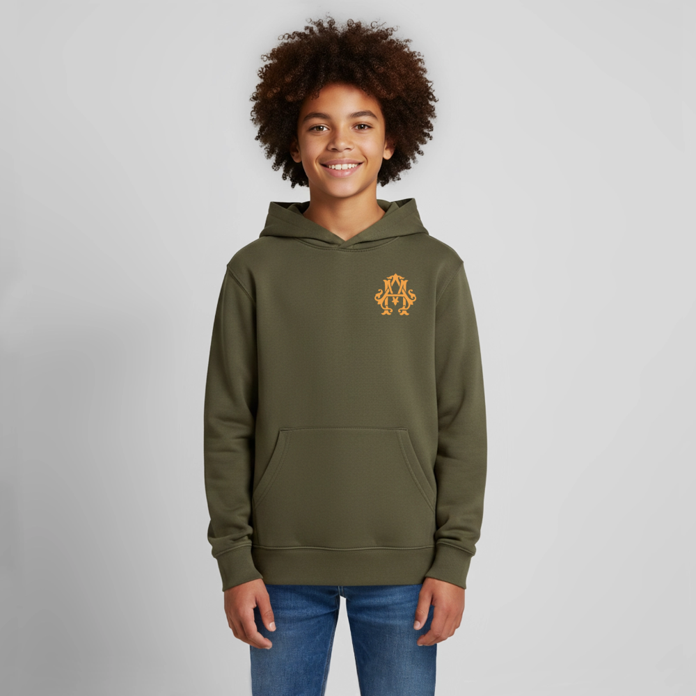 adligemotivation Premium Logo Teenager Hoodie - khaki