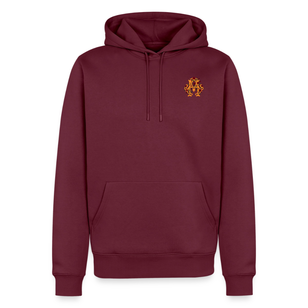 FAITH, HOPE, LOVE Premium Hoodie - burgundy