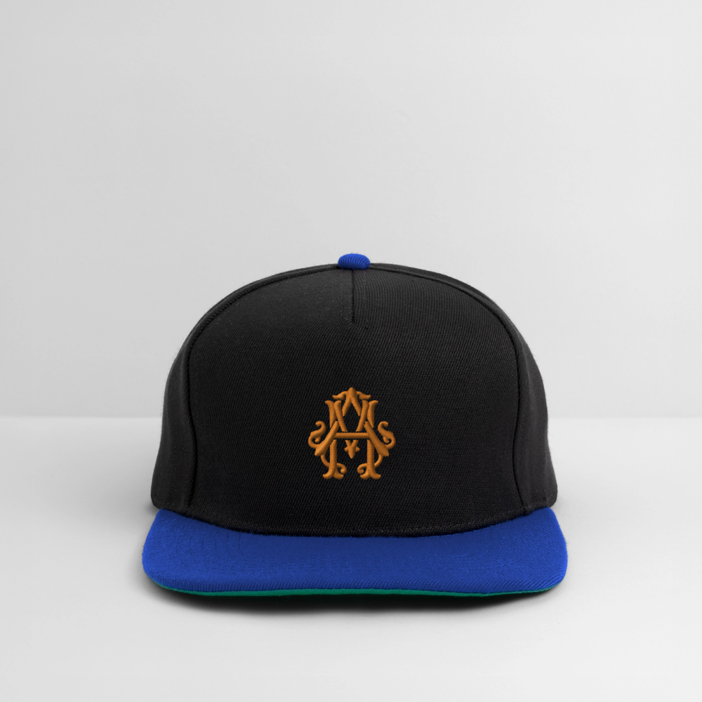 adligemotivations Logo SnapBack Cap - black/bright royal