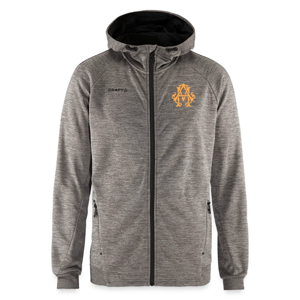 Outdoor Kapuzenjacke - dark heather grey