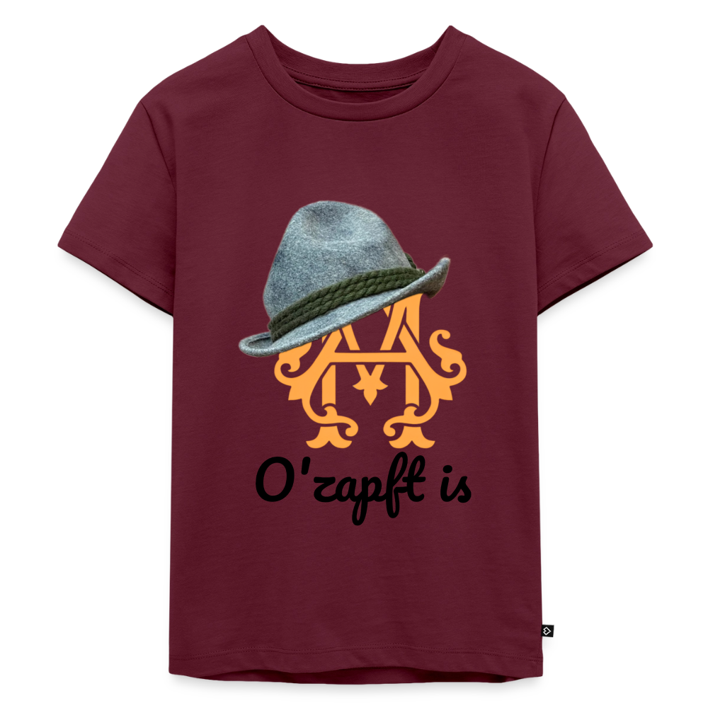 O´zapft is T-Shirt - burgundy