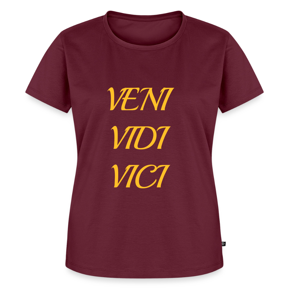 Veni, vidi, vici Premium T-Shirt - burgundy