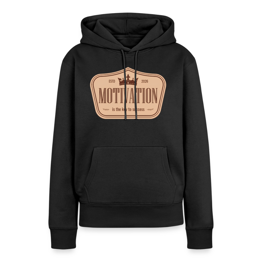 Motivations Premium Hoodie Woman - black