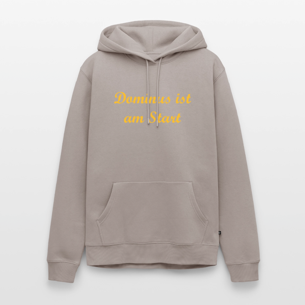 Dominus ist am Start Premium Hoodie - taupe