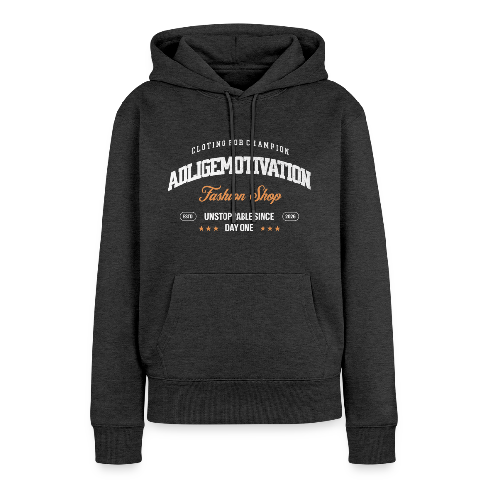 CLOTING FOR CHAMPION Premium Hoodie - heather anthracite