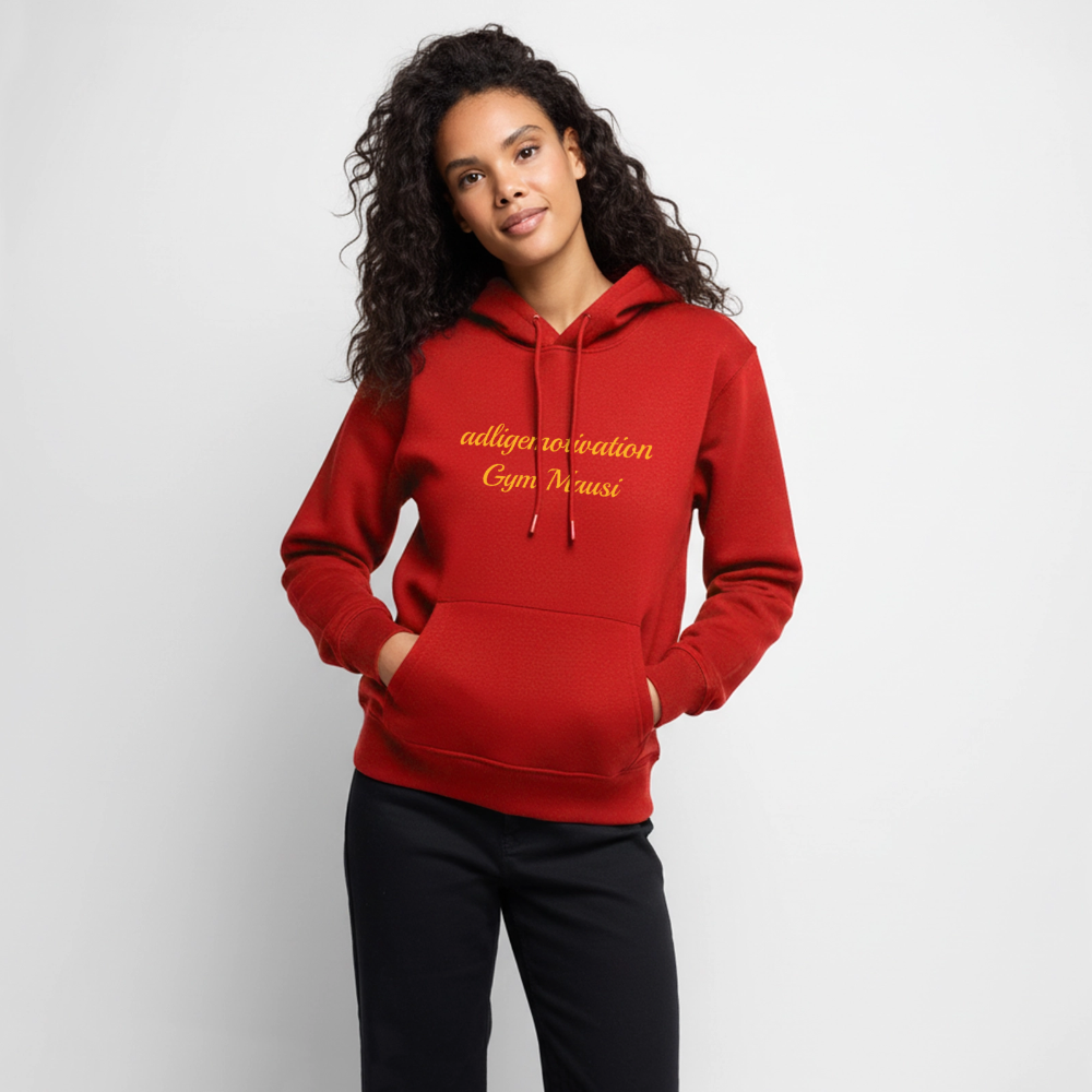 Gym Mausi Premium Hoodie - red