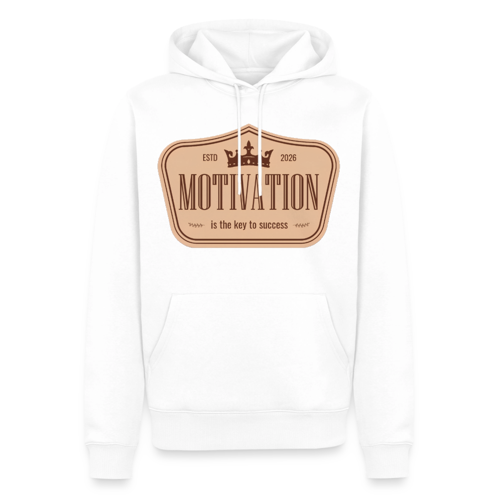 Motivations Premium Hoodie - white