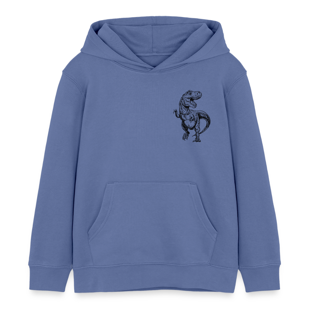 Dinosaurier Premium Kinder Hoodie - bright blue