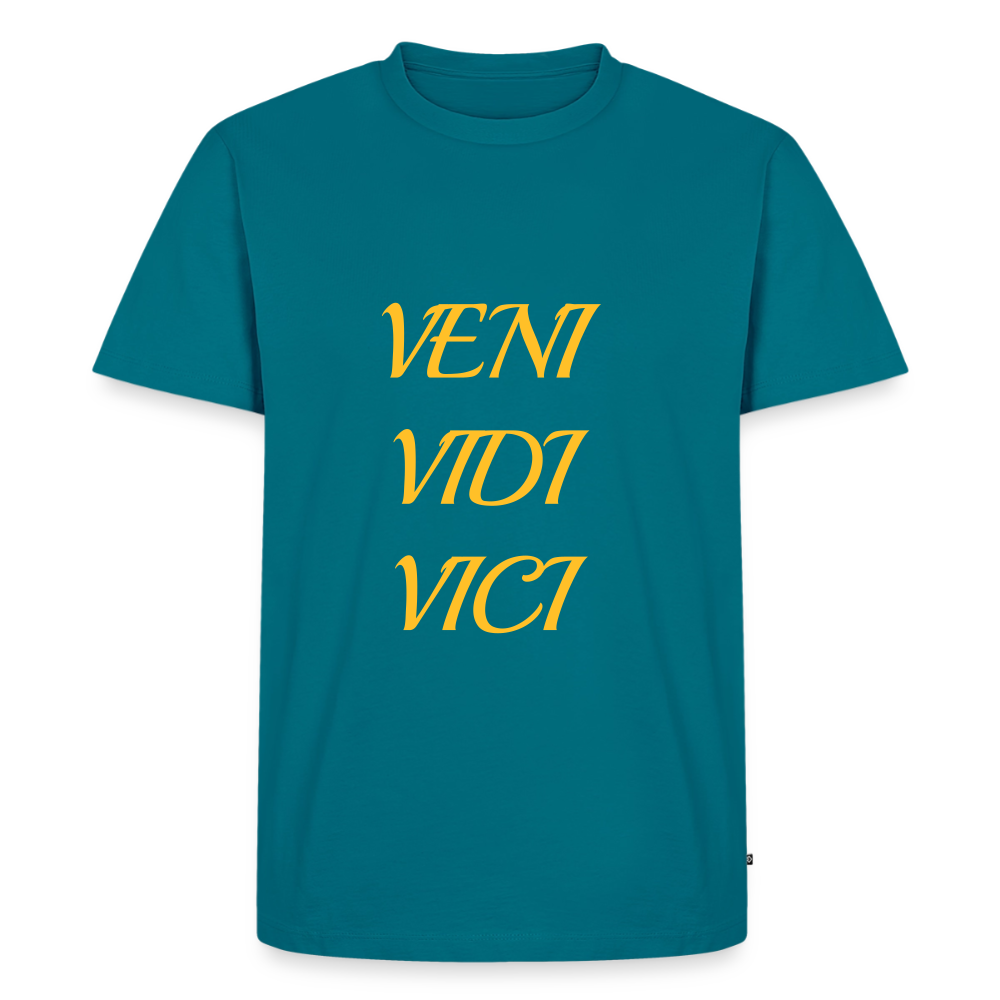 Veni, vidi, vici Premium T-Shirt - petrol