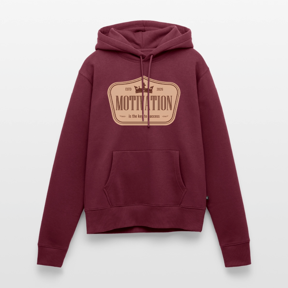 Motivations Premium Hoodie Woman - burgundy