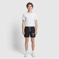 Never give up Badeshorts - black