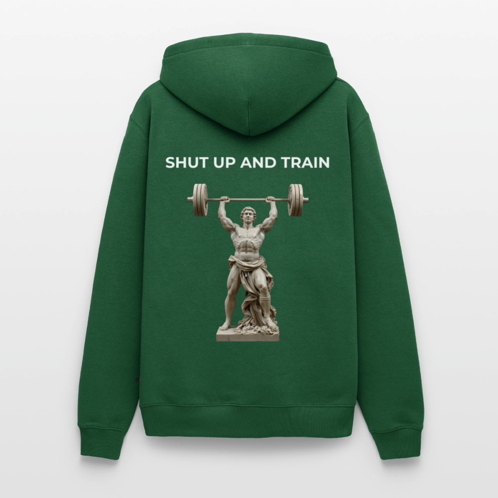 NO PAIN NO GAIN Premium Hoodie - bottle green