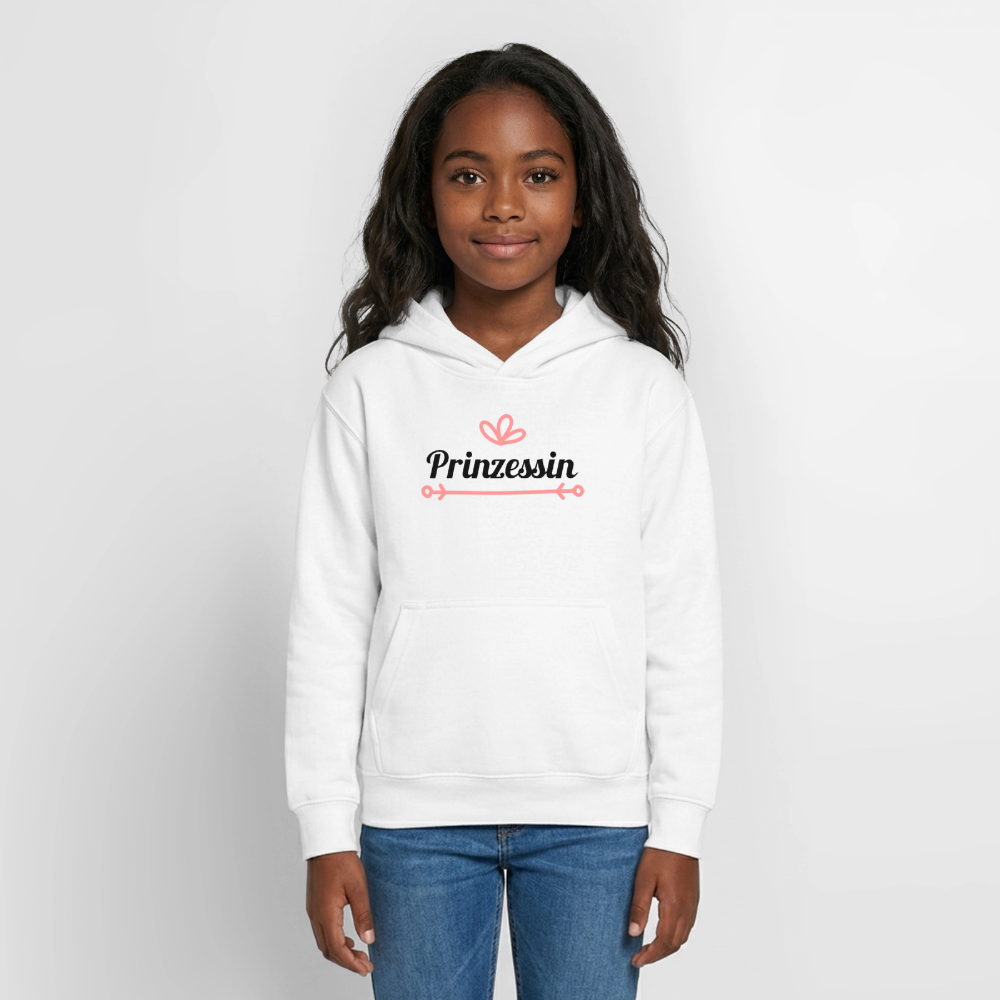 Prinzessin Hoodie Teenager - white