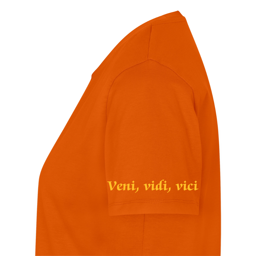 Veni, vidi, vici Premium T-Shirt Woman - orange 
