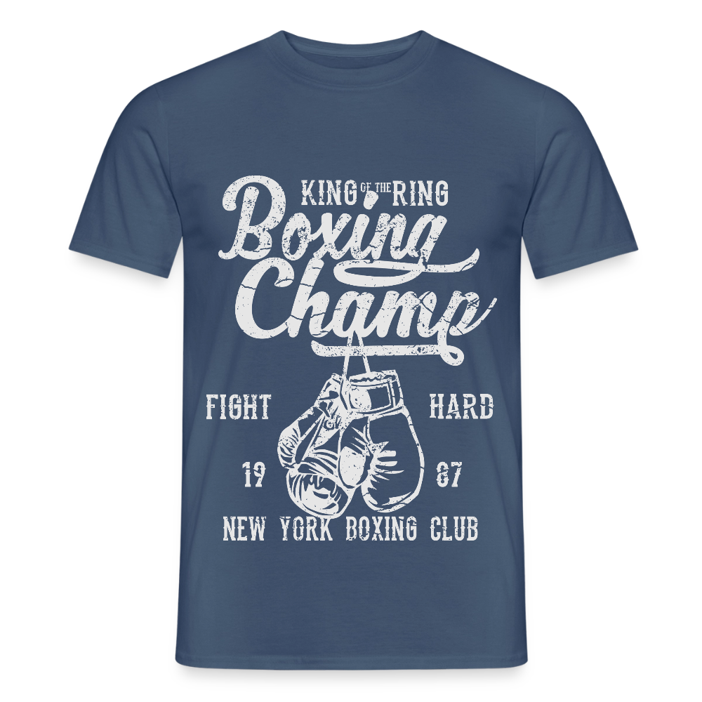 Boxing Champ T-Shirt - dark denim
