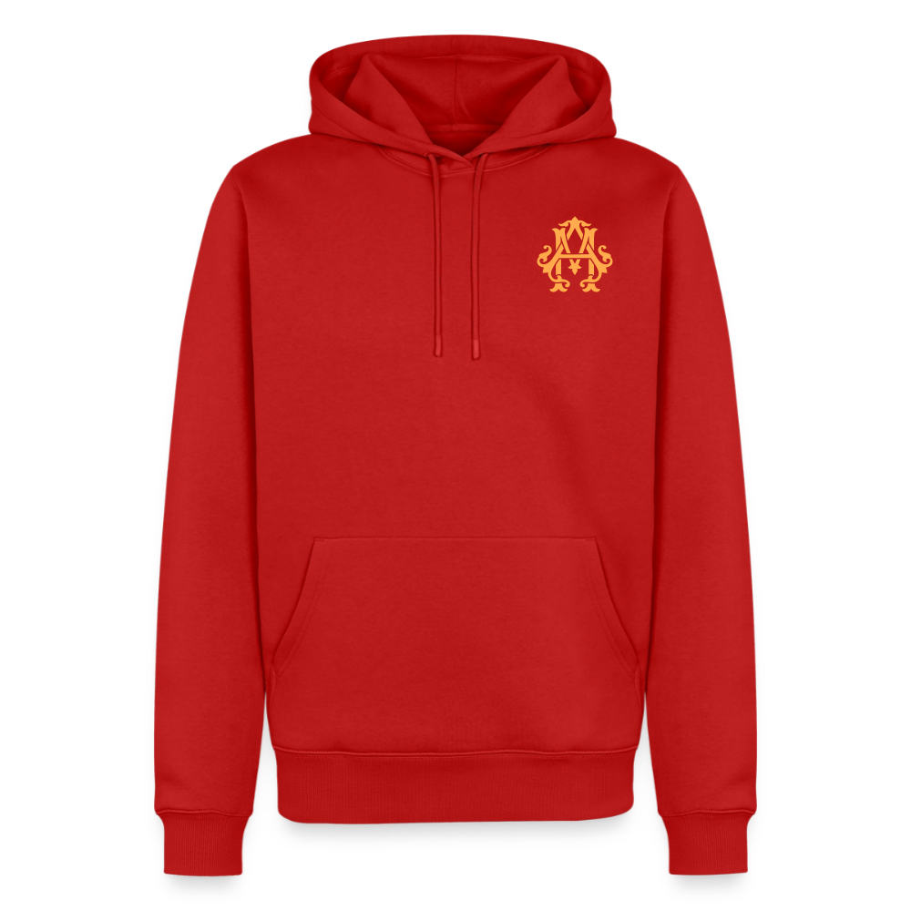 #TEAM adligemotivation Premium Logo Hoodie - red