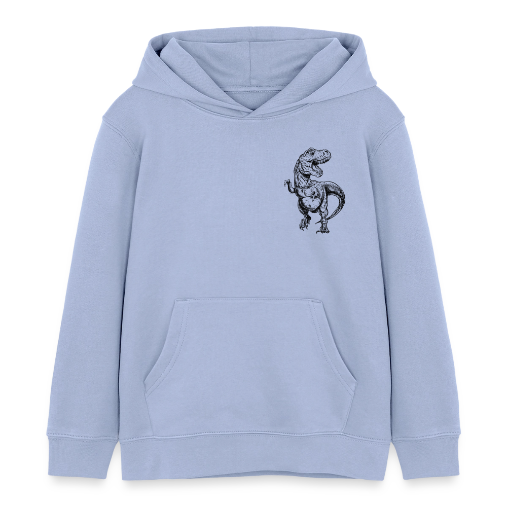 Dinosaurier Premium Kinder Hoodie - sky