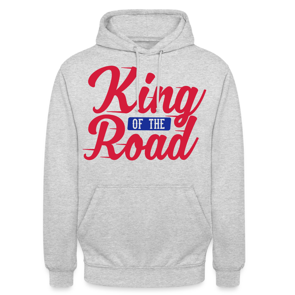 King of the Road Hoodie - light heather grey