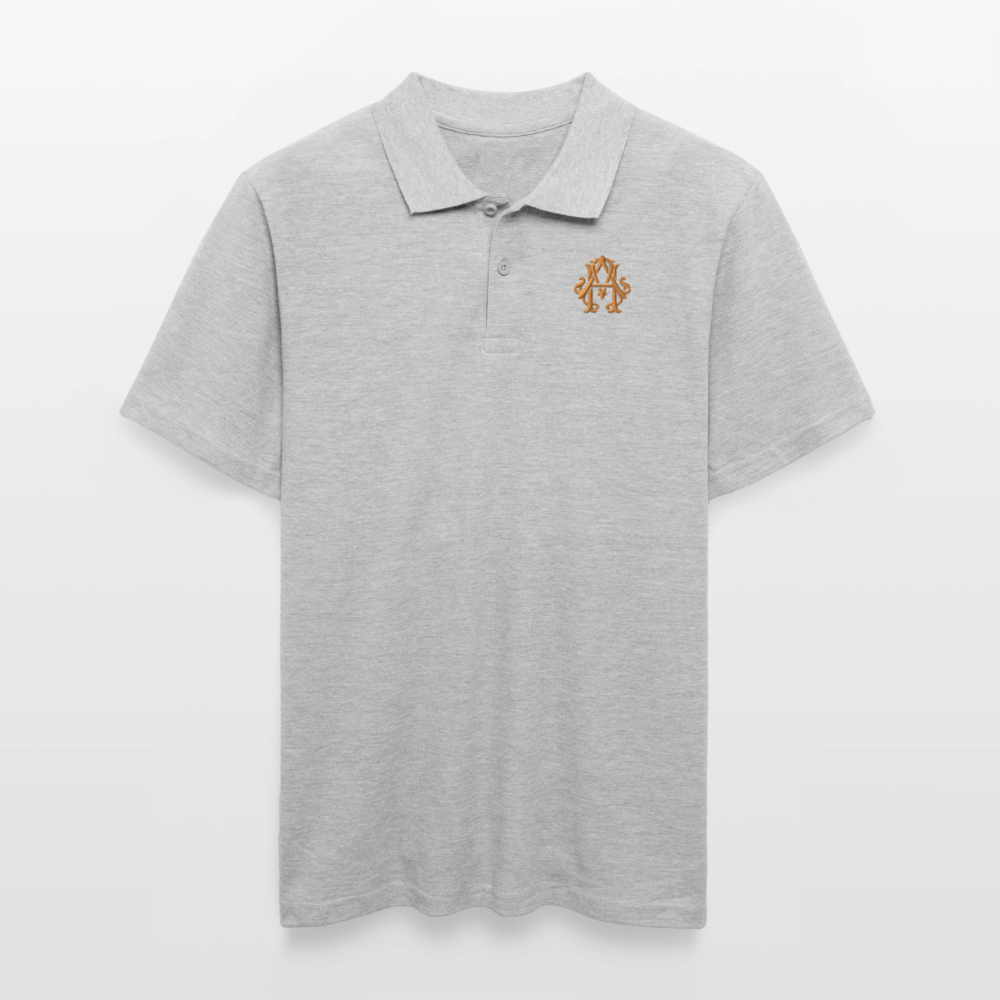 adligemotivations Logo Polo Shirt - heather grey