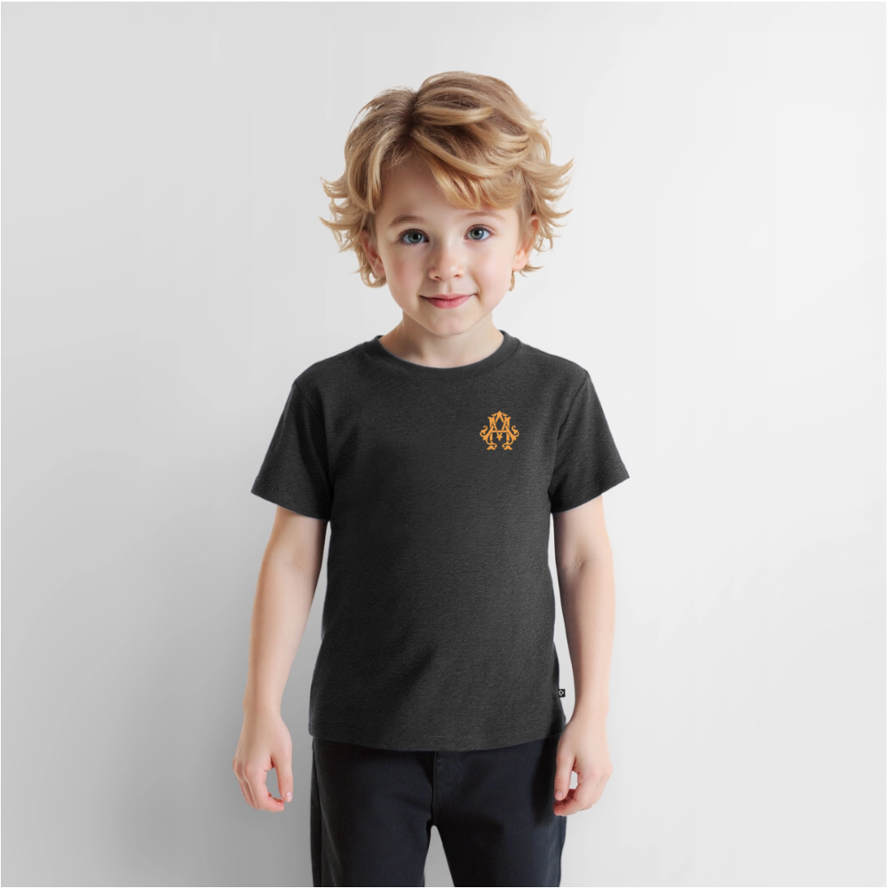 adligemotivation Premium Logo Kinder T-Shirt - heather anthracite