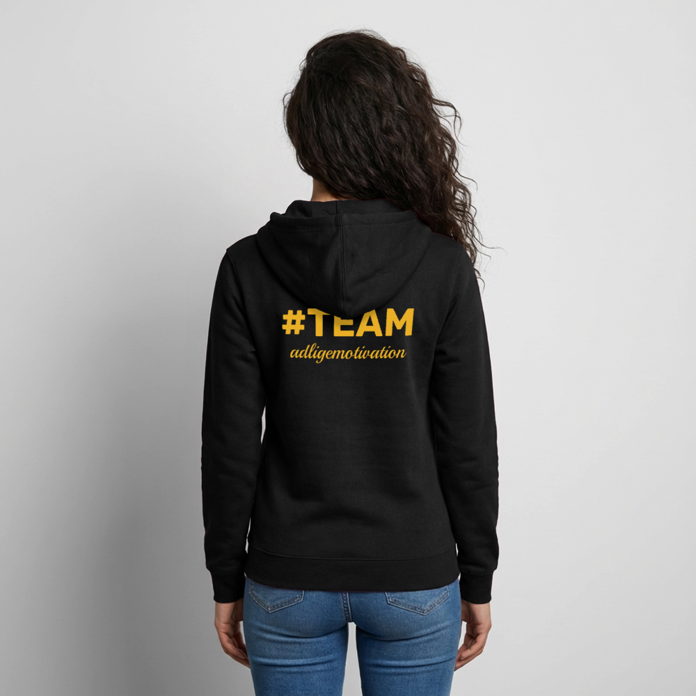 #TEAM adligemotivation Sweatjacke - black