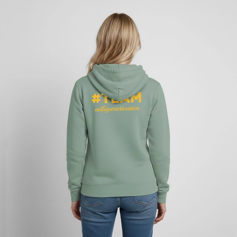 #TEAM adligemotivation Logo Hoodie - steel green