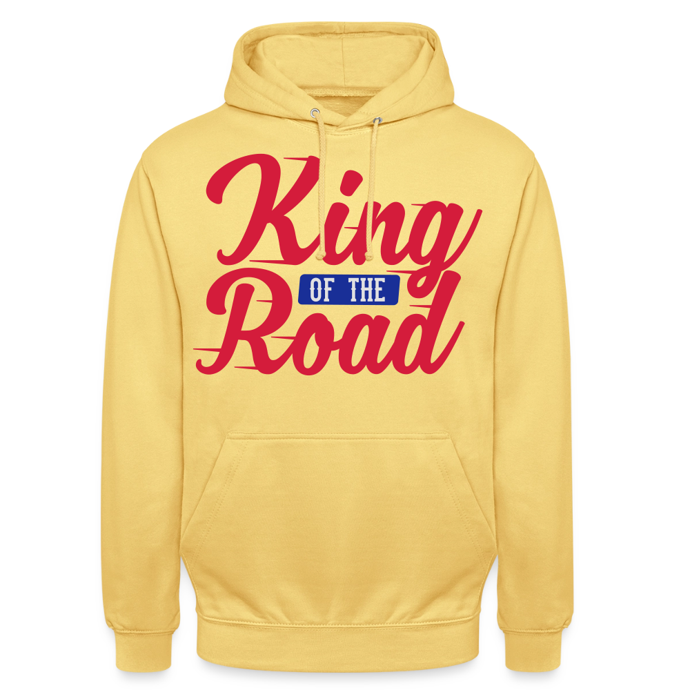 King of the Road Hoodie - lemon yellow