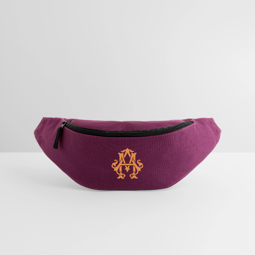 adligemotivations Logo Bauchtasche - burgundy