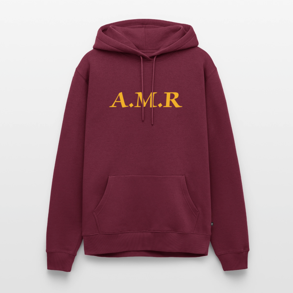 A.M.R Premium Hoodie - burgundy