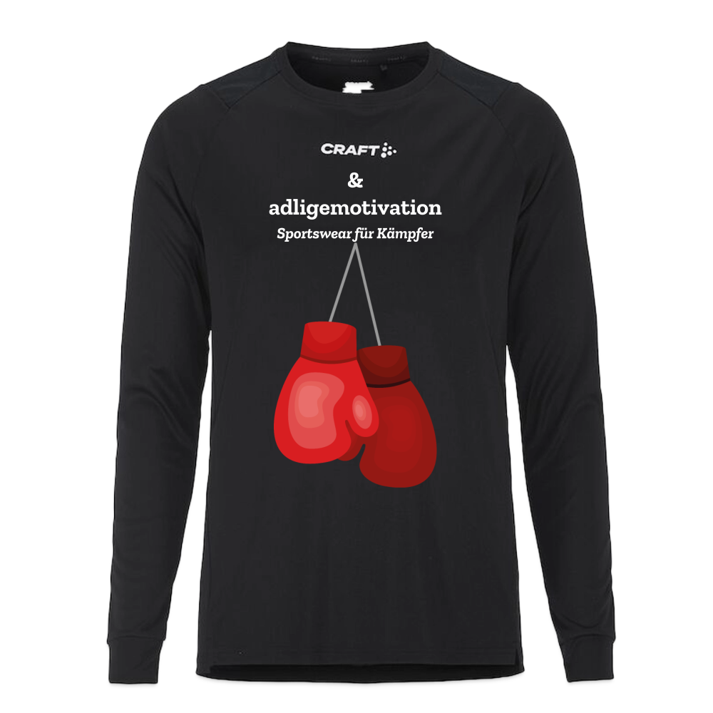 Boxer Longsleeve Tee - black