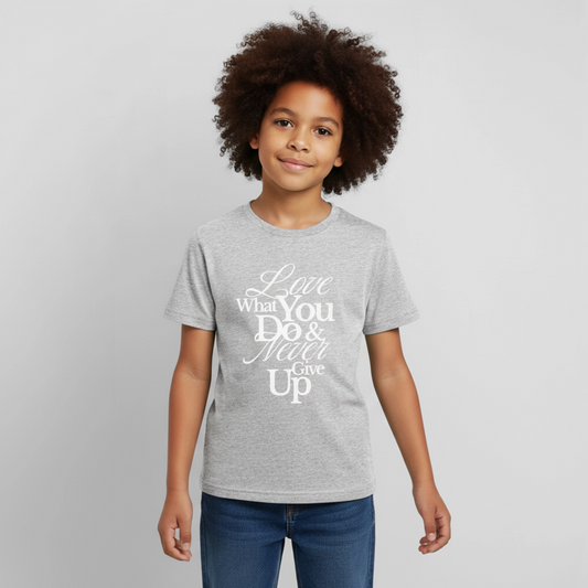 Love What You Do T-Shirt - heather grey