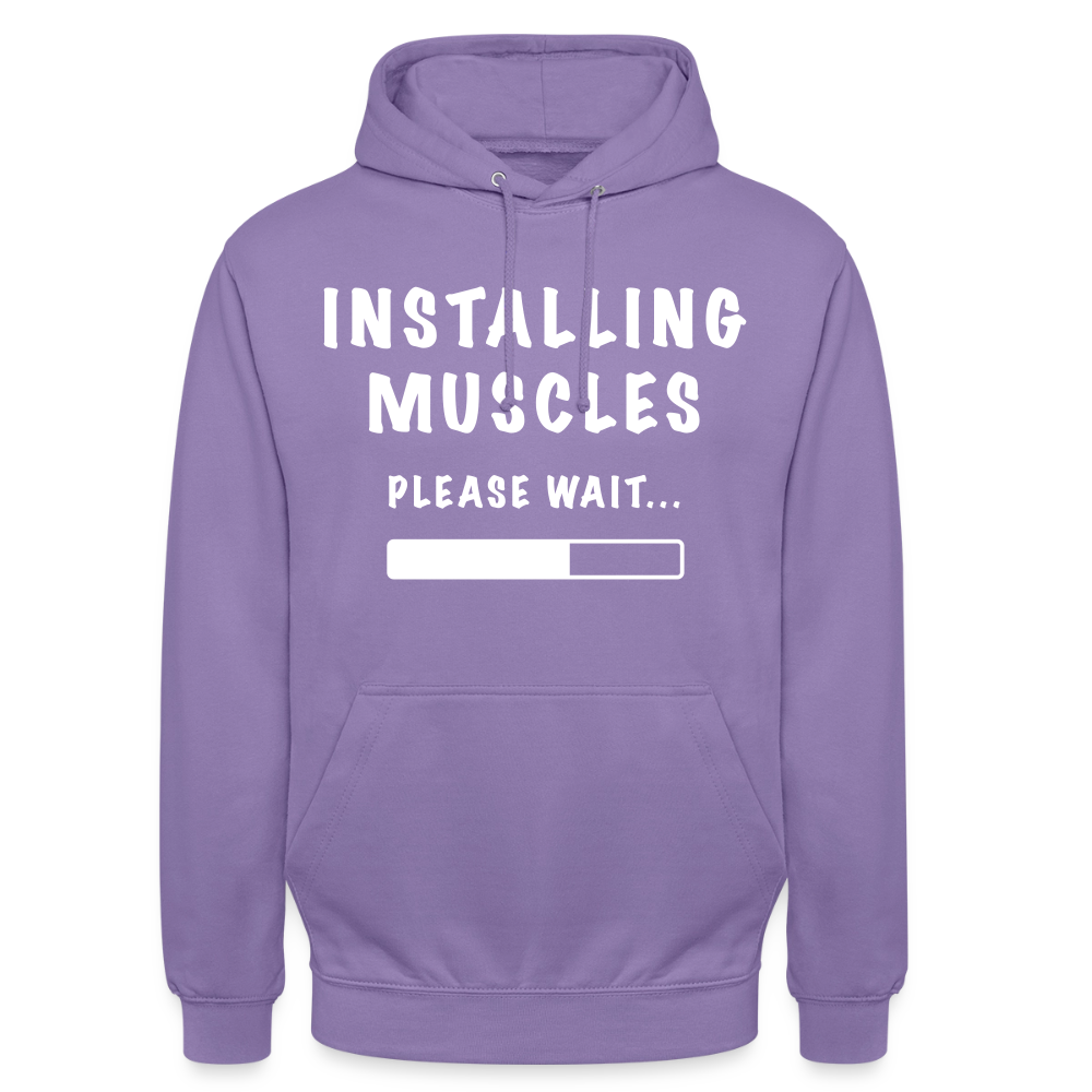 INSTALLUNG MUSCLES  Hoodie - lavender