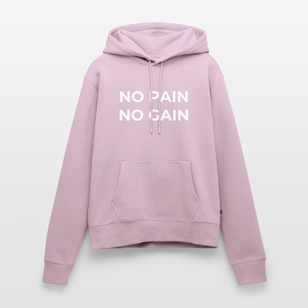 NO PAIN NO GAIN Hoodie Women - dusky pink