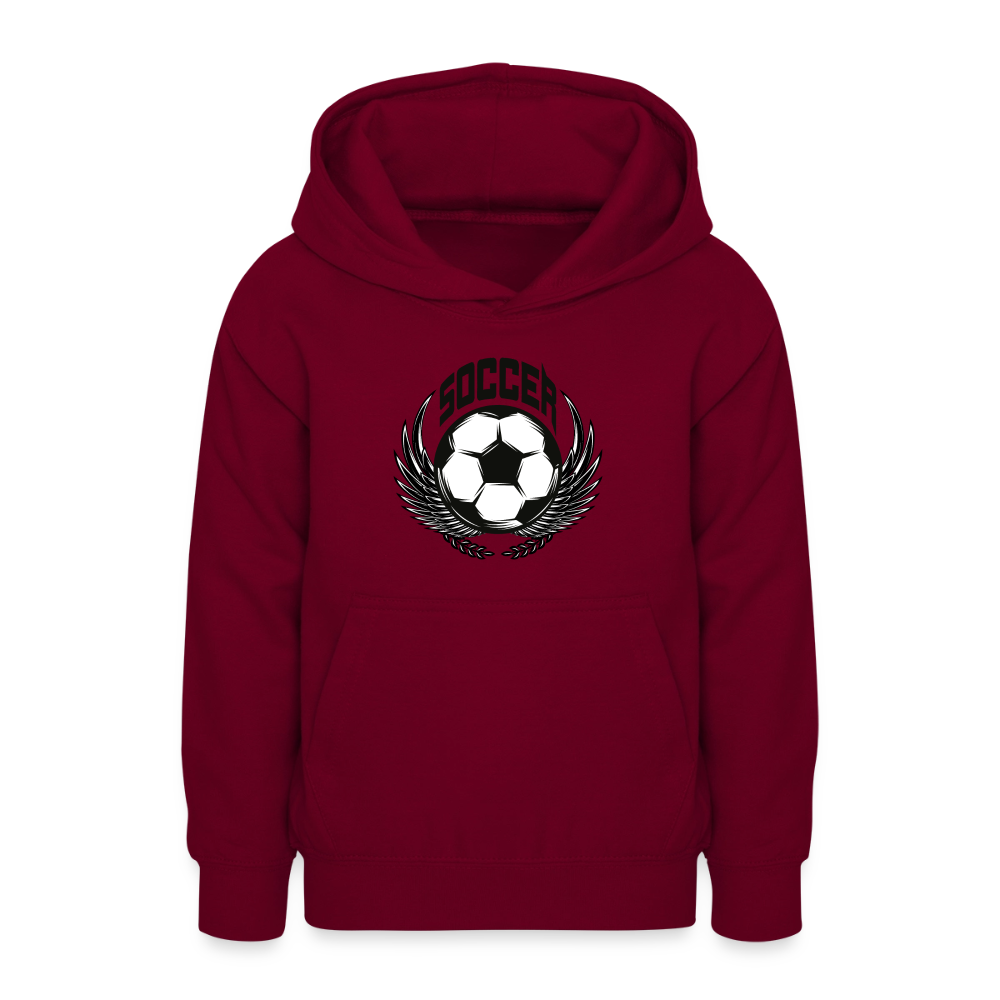 Soccer Hoodie Teenager - bordeaux
