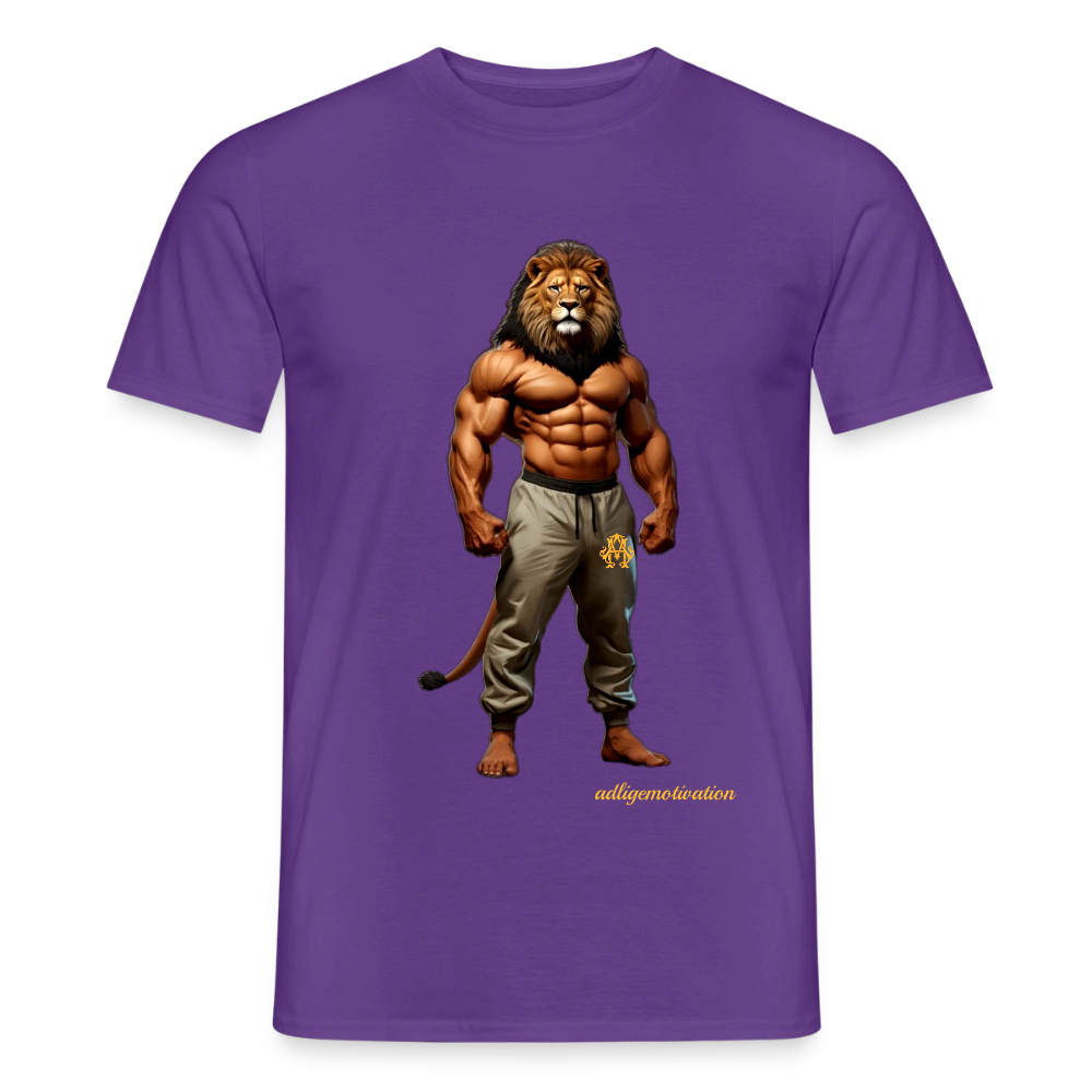 Löwenmann T-Shirt - purple
