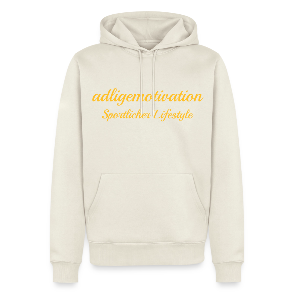 Sportlicher Lifestyle Premium Hoodie - off white