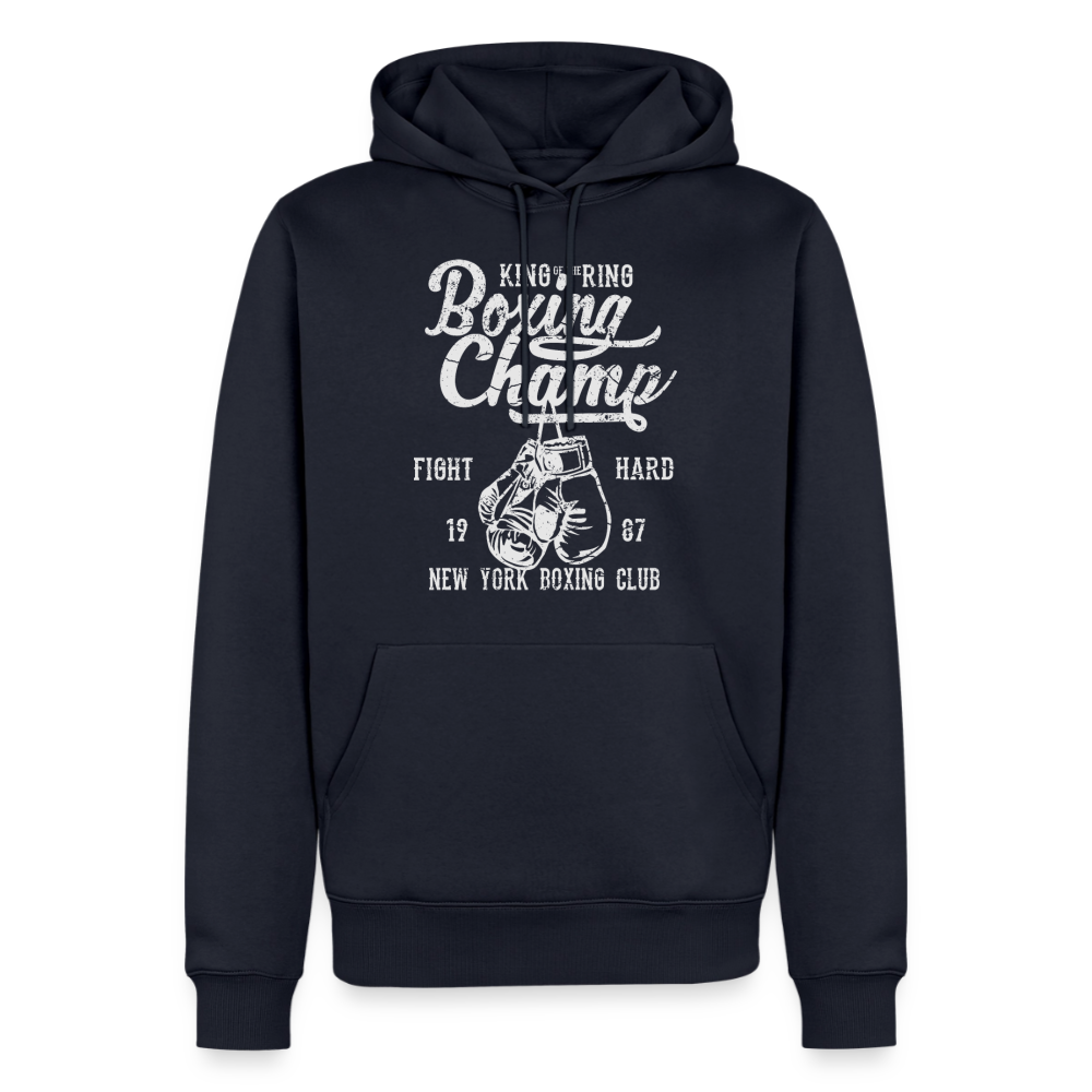 Boxing Champ Premium Hoodie - navy
