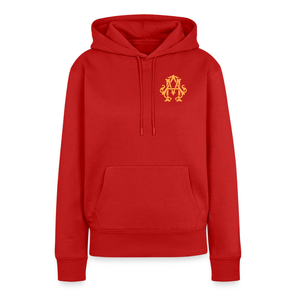 #TEAM adligemotivation Premium Logo Hoodie - red