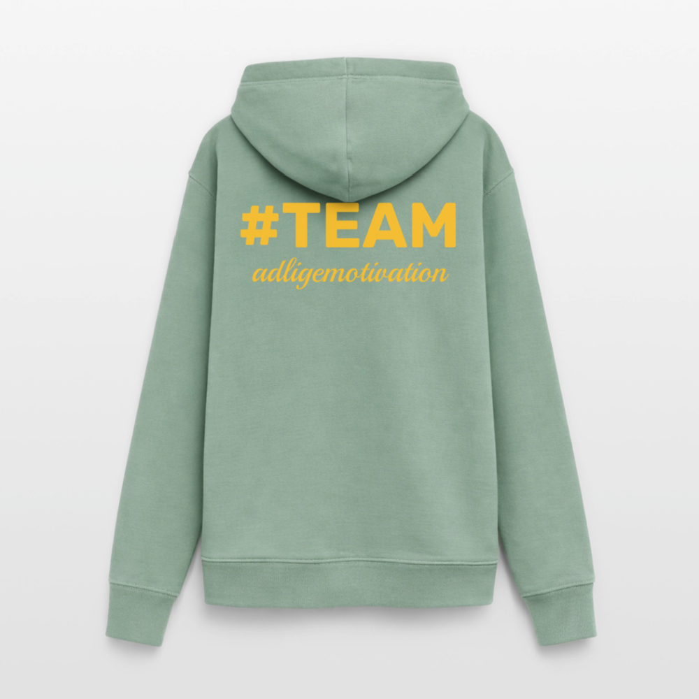 #TEAM adligemotivation Logo Hoodie - steel green